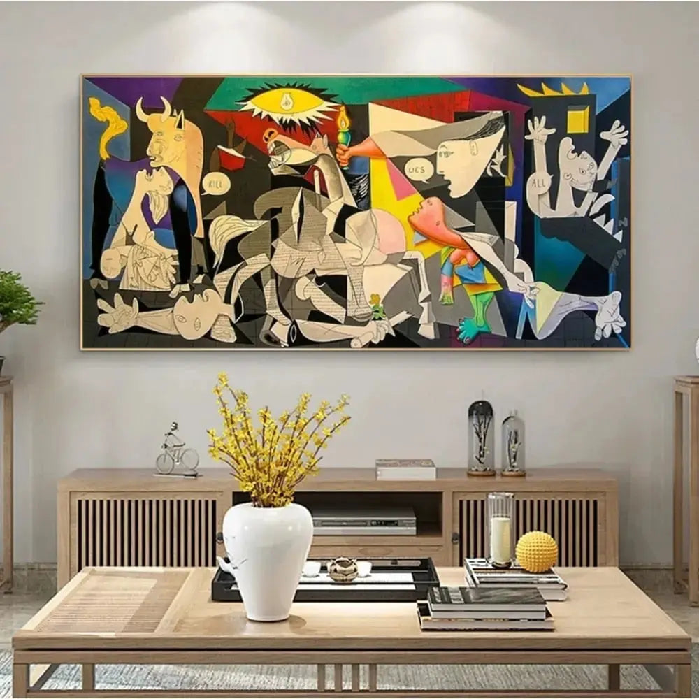 Guernica Picasso Canvas Konst