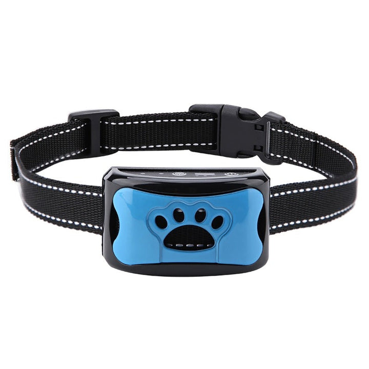 Smärtfri Anti-Bark Krage – Vibrationer &amp; Ultraljud för Hundar