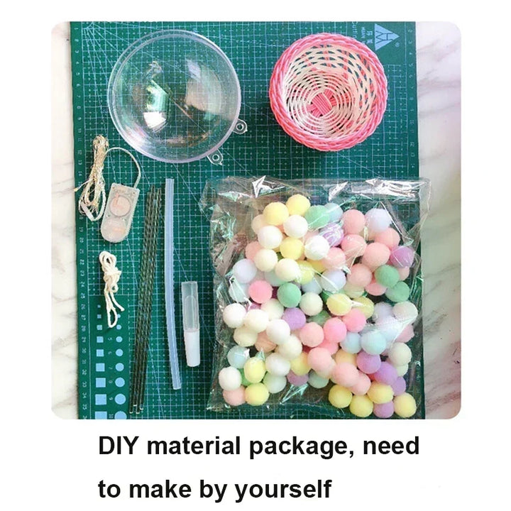 DIY Luftballong-formad Flygande Djur Nattlampa