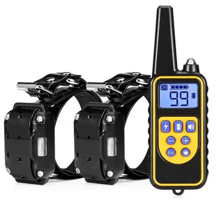 Justerbar Elektrisk Hundtränings E-Halsband – Säker, Effektiv Fjärrkontroll