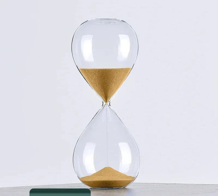 Glas Sand Timer | Stilig Dekoration med 5/10/30/60 Minuters Indikering