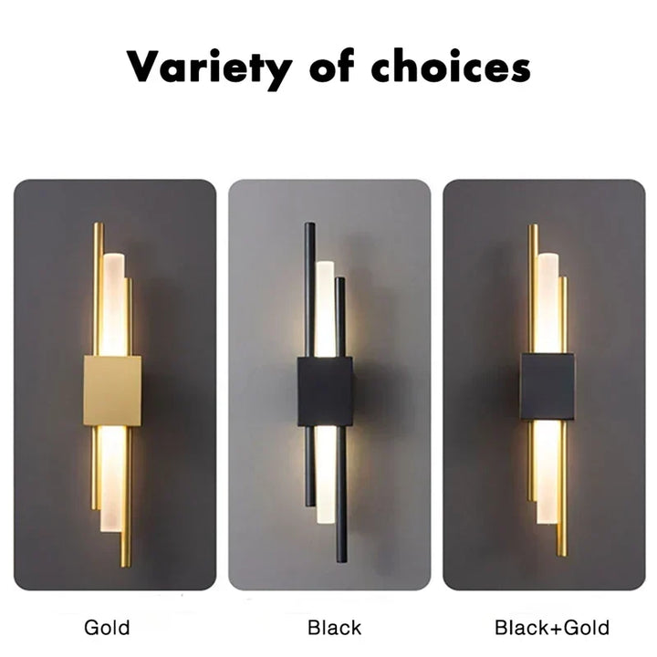 Modern LED Vägglampa: Inomhusbelysning för Hem, Sovrum, Nattduksbord, Vardagsrum, Hotell och Hallinredning