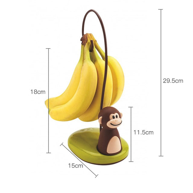 Apformad Kök Bananhängare Ställ