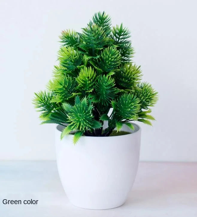Liten Träkruka Bonsai Växter