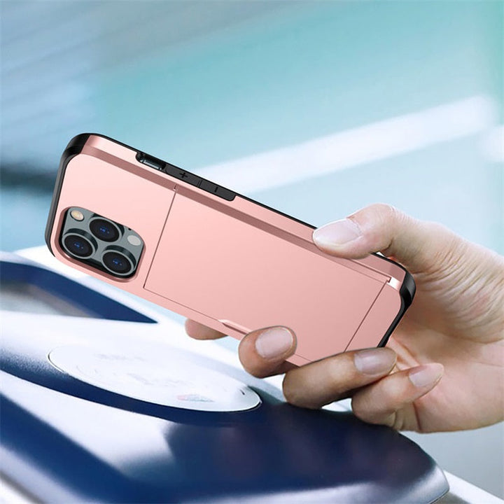 Business Armor Slide Wallet iPhone-fodral