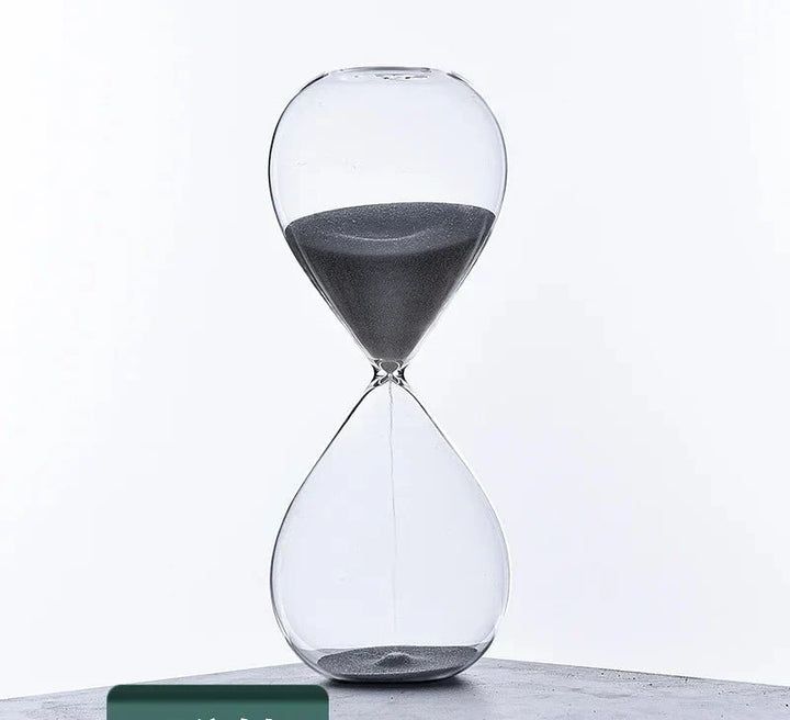 Glas Sand Timer | Stilig Dekoration med 5/10/30/60 Minuters Indikering