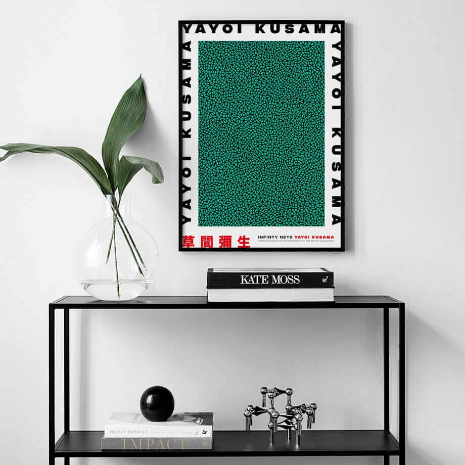 Yayoi Kusama Abstrakt Premium Affisch