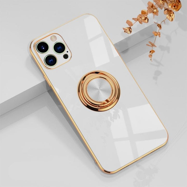 iPhone-fodral med metallstativring