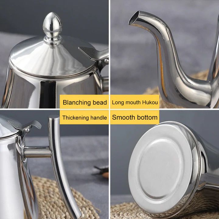 Bästa Induktionskannan med Filter | Hållbar Rostfri Kanna för Snabb Kokning