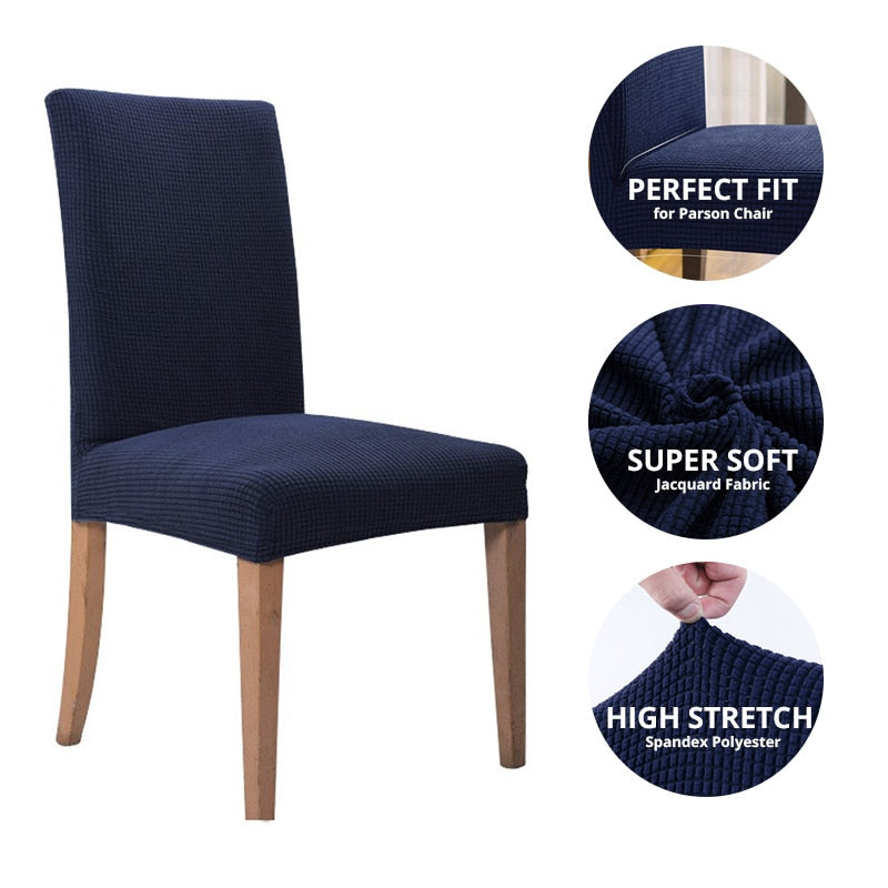 Stolsöverdrag - Coverly - Stretchiga - Eleganta (2 stycken)