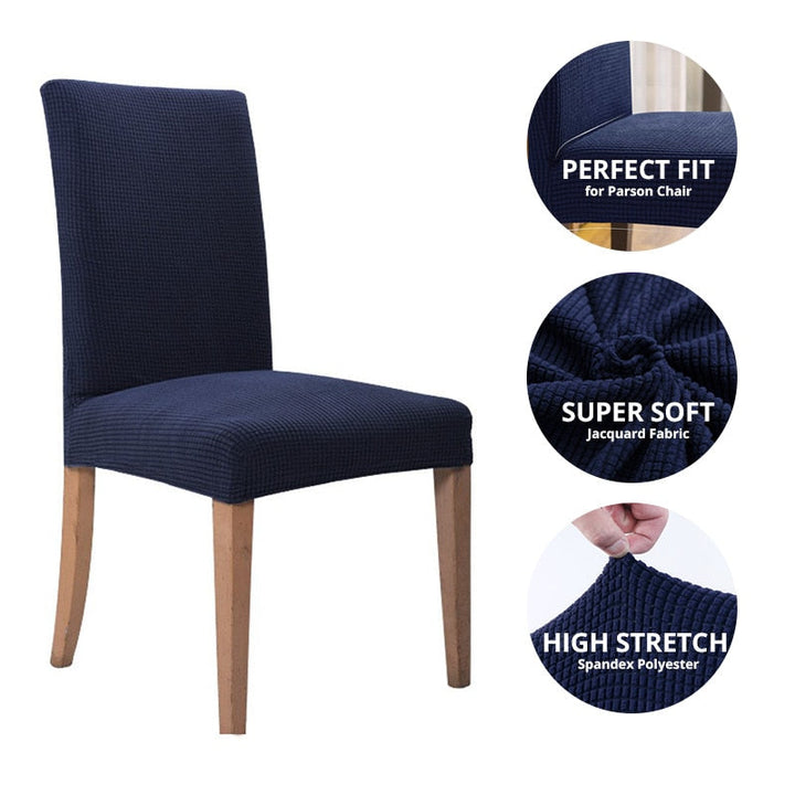 Stolsöverdrag - Coverly - Stretchiga - Eleganta (2 stycken)