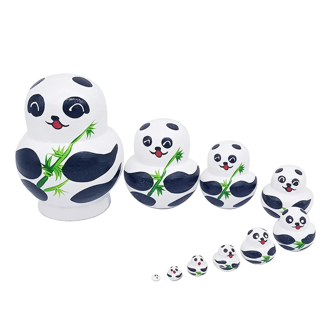 10 delar/set trä ryska matryoshka-dockor