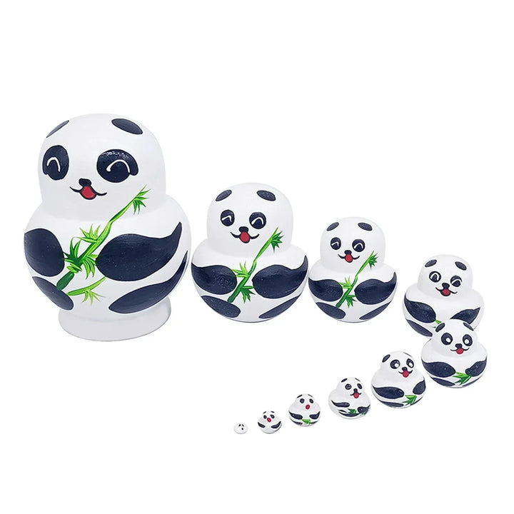 10 delar/set trä ryska matryoshka-dockor