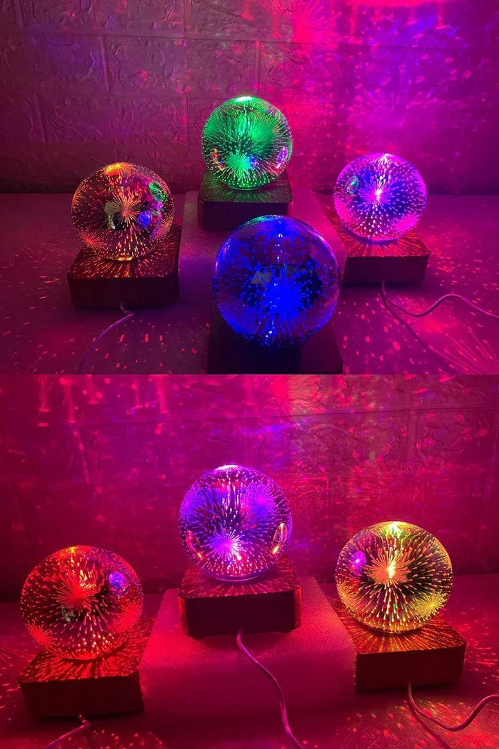 LumiNova 3D Nattlampa | färgändrande stjärnhimmel-lampa | USB LED Dekorativ Lampa | För Sovrum &amp; Gåvoidéer