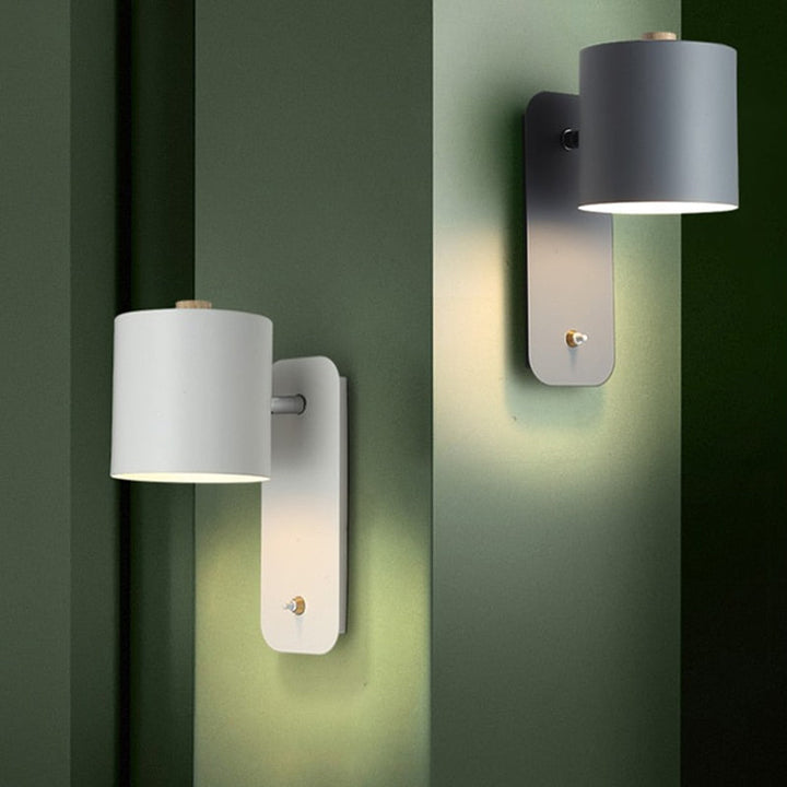 Moderna LED Vägglampor med Strömbrytare Inomhus Heminredningslampor