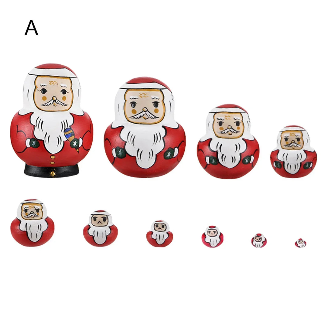 10 delar/set trä ryska matryoshka-dockor