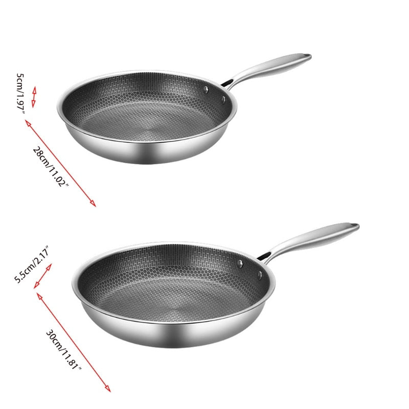 KitchenPro | Non-stick rostfri stekpanna