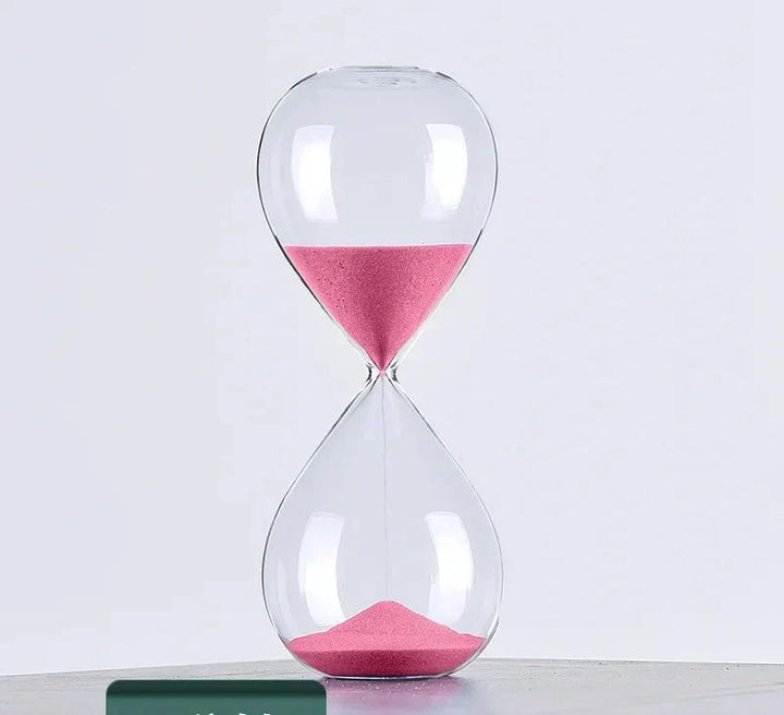Glas Sand Timer | Stilig Dekoration med 5/10/30/60 Minuters Indikering
