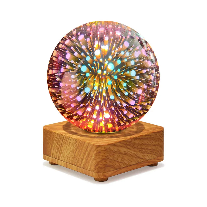 LumiNova 3D Nattlampa | färgändrande stjärnhimmel-lampa | USB LED Dekorativ Lampa | För Sovrum &amp; Gåvoidéer
