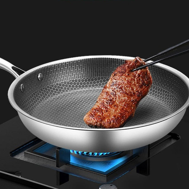 KitchenPro | Non-stick rostfri stekpanna