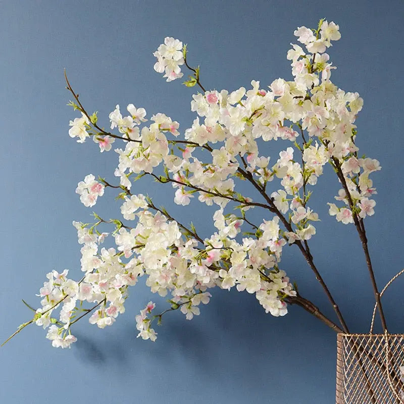 Konstgjord Körsbärsblomsgren - 109 cm Silke Blommor