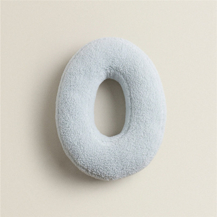Alfabet Bokstav Fleece Kudde