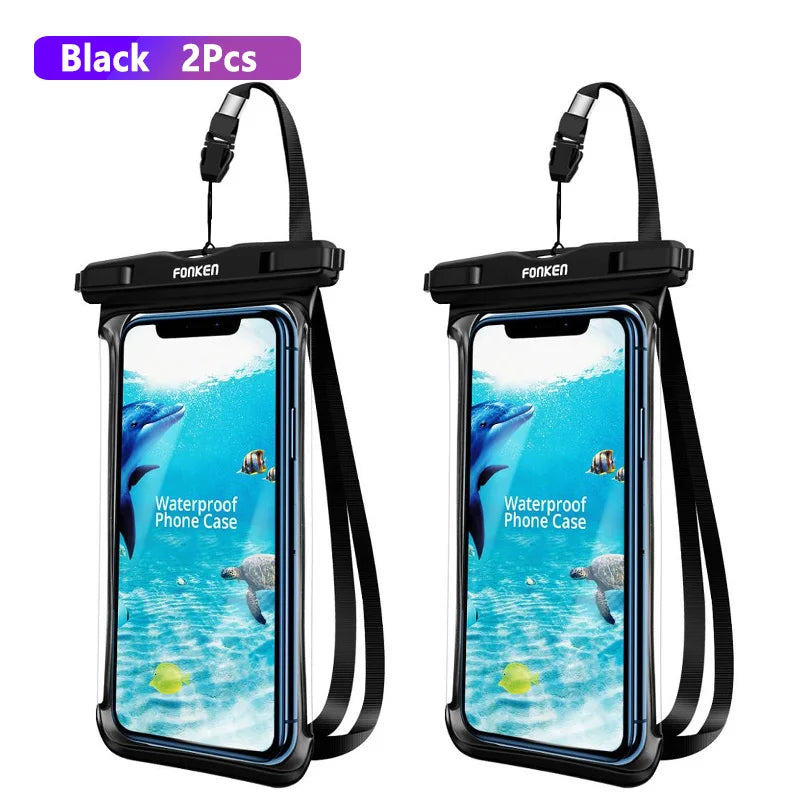 Vattentät Smartphone-fodral DryVault | Full View Design | Åtkomst från sidan | Med bärrem