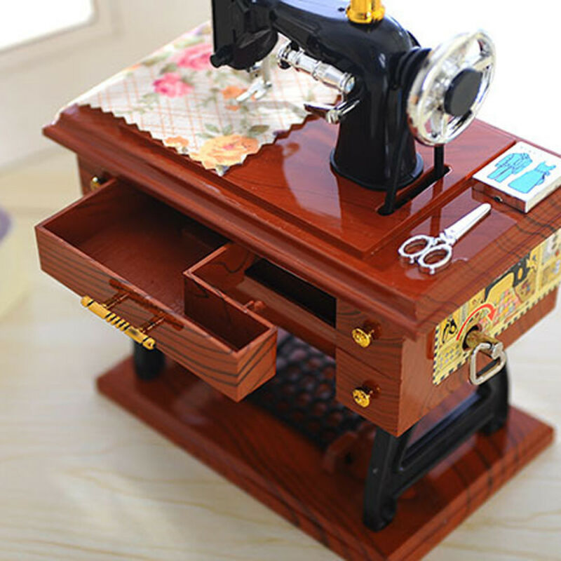 Mini Craft Retro Symaskin Dekor