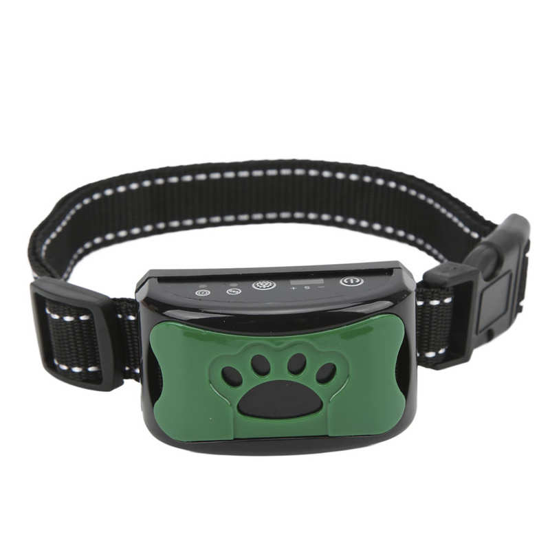 Smärtfri Anti-Bark Krage – Vibrationer &amp; Ultraljud för Hundar