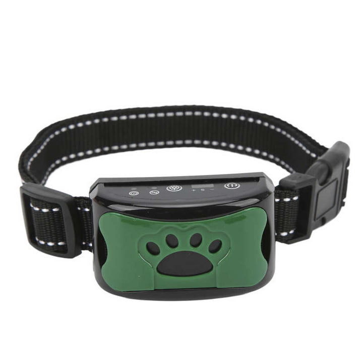Smärtfri Anti-Bark Krage – Vibrationer &amp; Ultraljud för Hundar