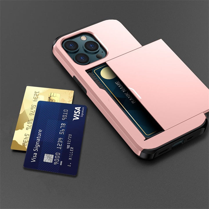 Business Armor Slide Wallet iPhone-fodral