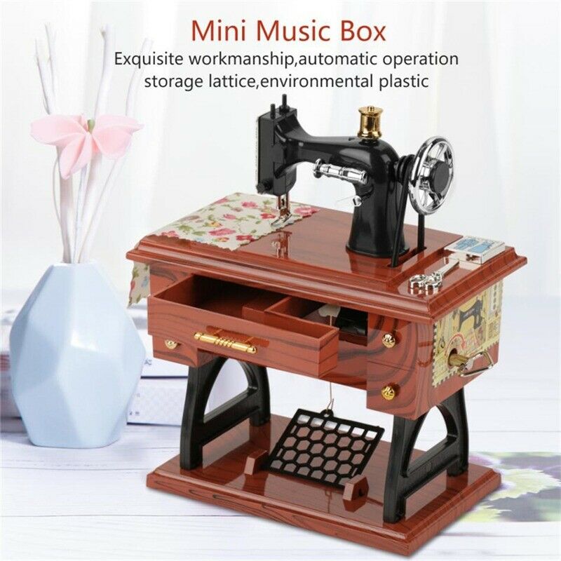 Mini Craft Retro Symaskin Dekor