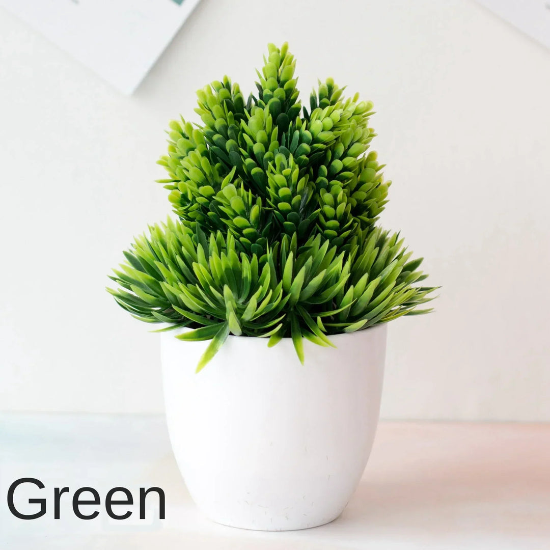 Liten Träkruka Bonsai Växter