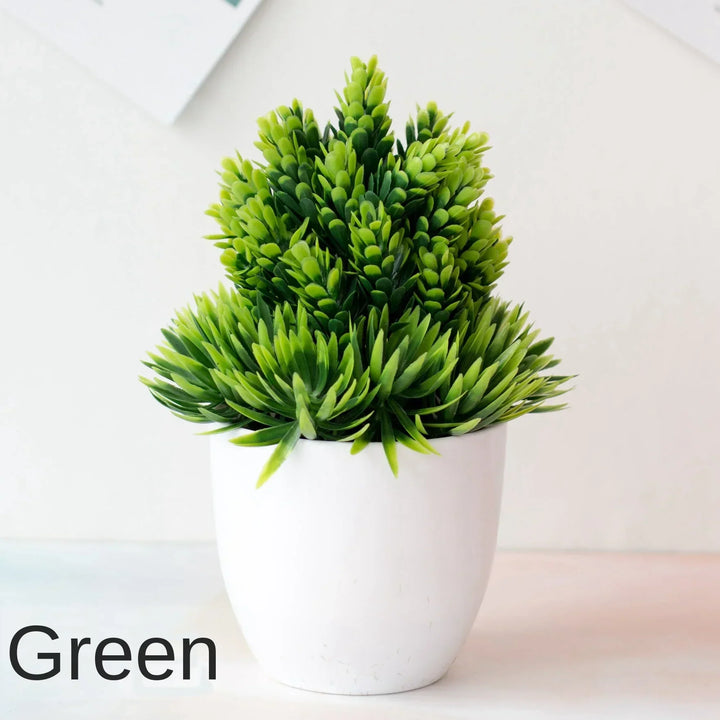 Liten Träkruka Bonsai Växter