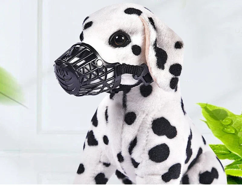 Andningsbar hundmask med bekväm passform