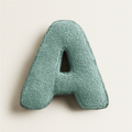 Alfabet Bokstav Fleece Kudde