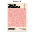 Yayoi Kusama Abstrakt Premium Affisch