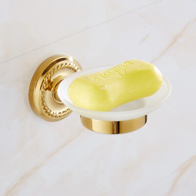 Guld Badaccessoarer