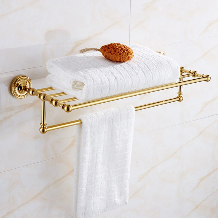 Guld Badaccessoarer