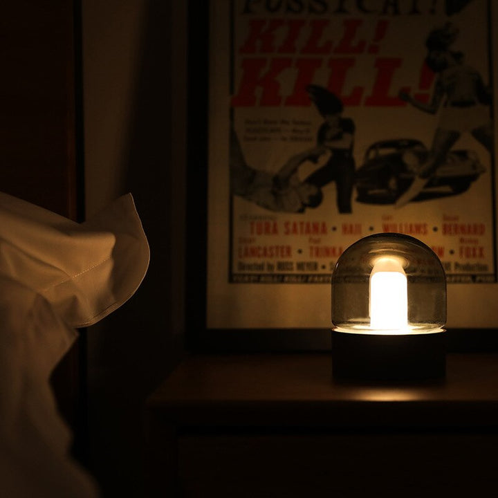 Vintage MiniPastell Nattduksbordslampa