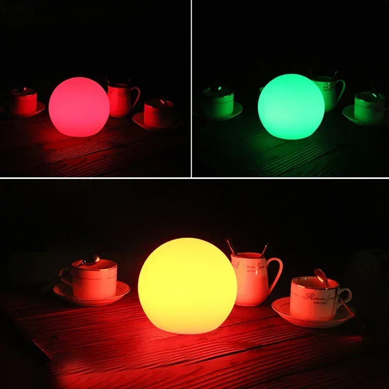 GlowSphere – Bordslampa med modern världslig charm