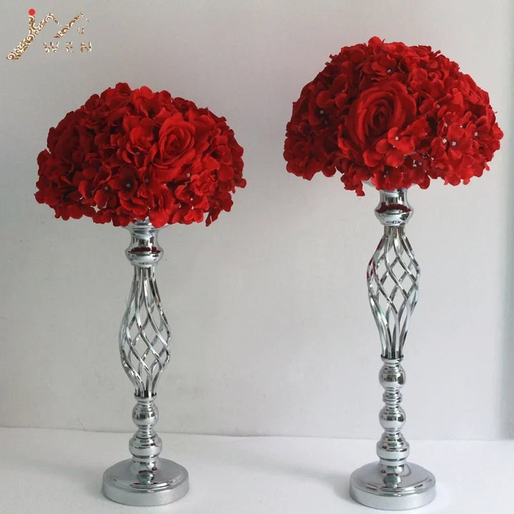 Elegant Ljusstake Set med Metallställ
