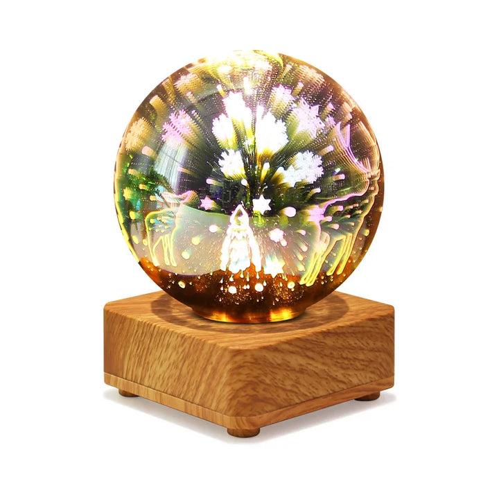 LumiNova 3D Nattlampa | färgändrande stjärnhimmel-lampa | USB LED Dekorativ Lampa | För Sovrum &amp; Gåvoidéer