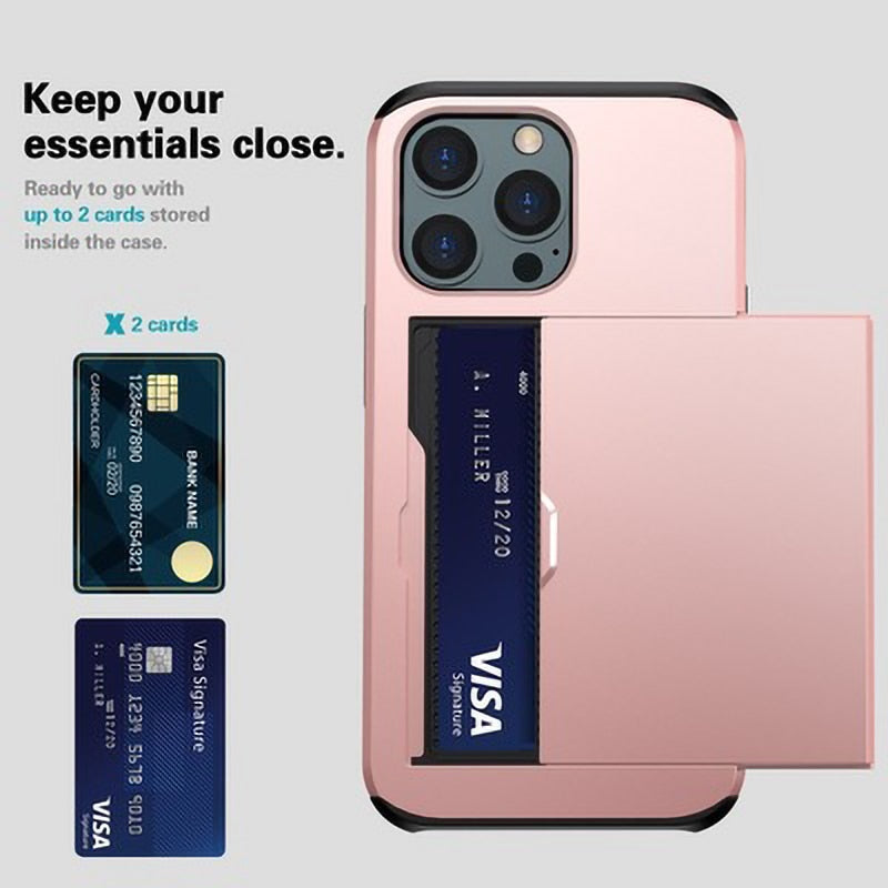 Business Armor Slide Wallet iPhone-fodral