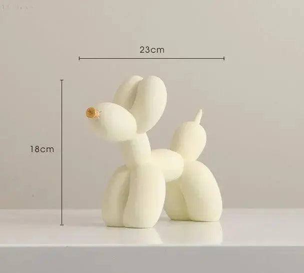 Haku - Ballongprydnad med gyllene näbb