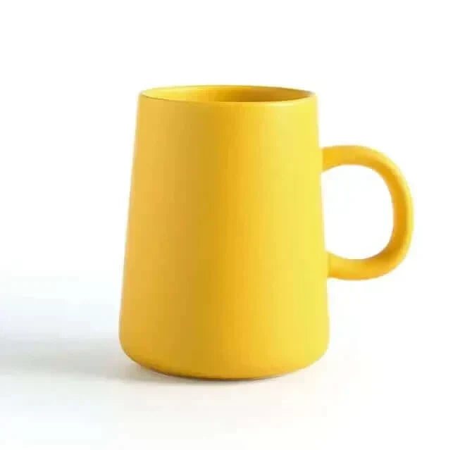 Mycket stor stengods kaffekopp