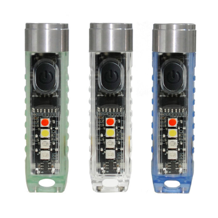 Mini-LED nyckelring ficklampa