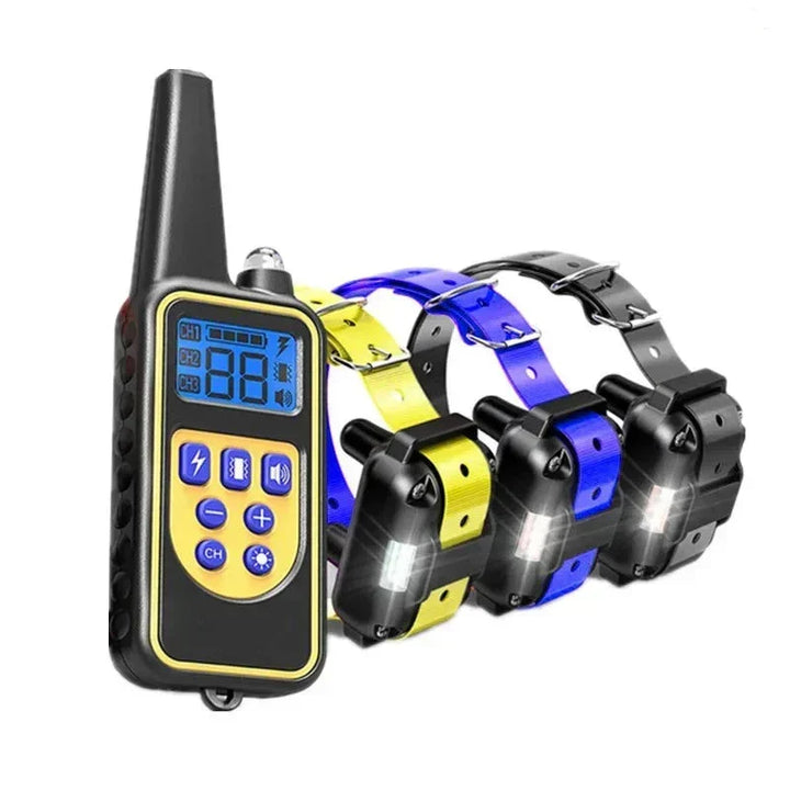 Justerbar Elektrisk Hundtränings E-Halsband – Säker, Effektiv Fjärrkontroll
