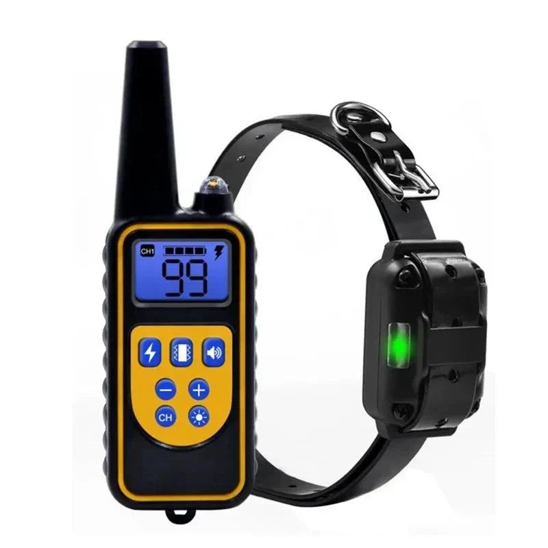 Justerbar Elektrisk Hundtränings E-Halsband – Säker, Effektiv Fjärrkontroll
