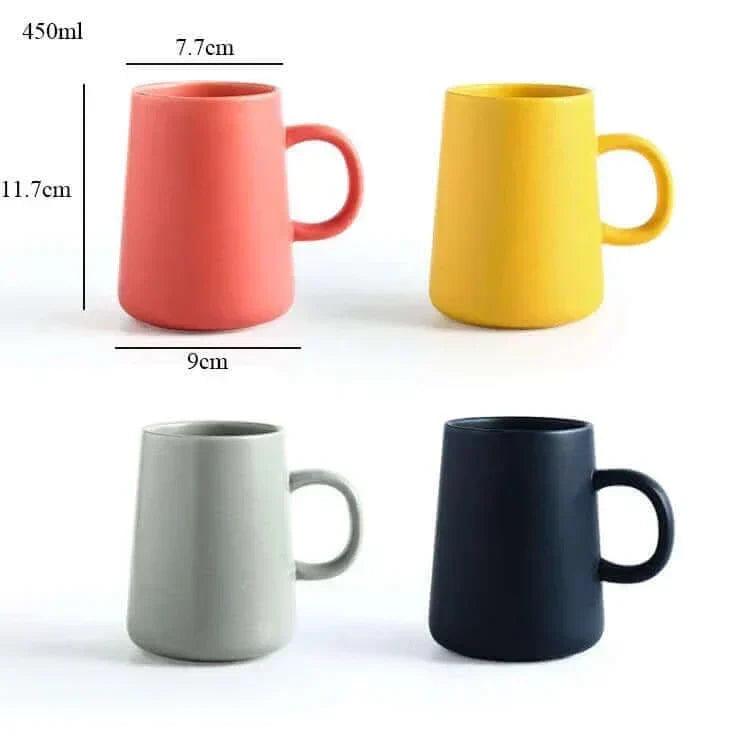 Mycket stor stengods kaffekopp